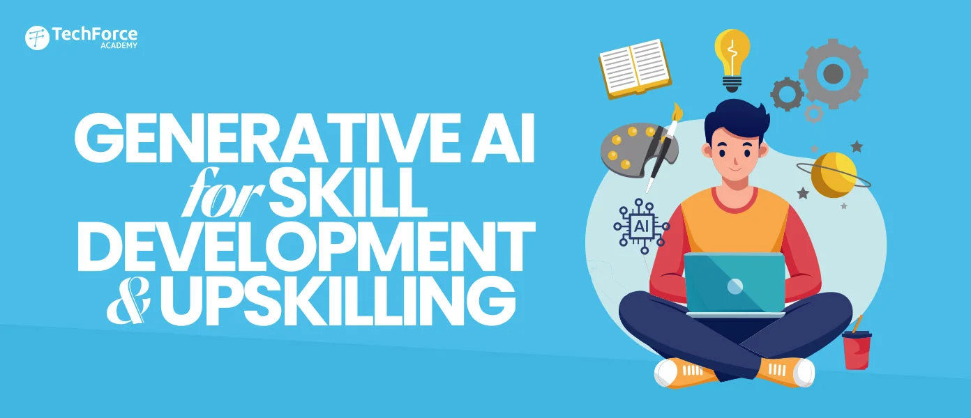 Generative AI for skill development and upskilling for professionals in various fields.