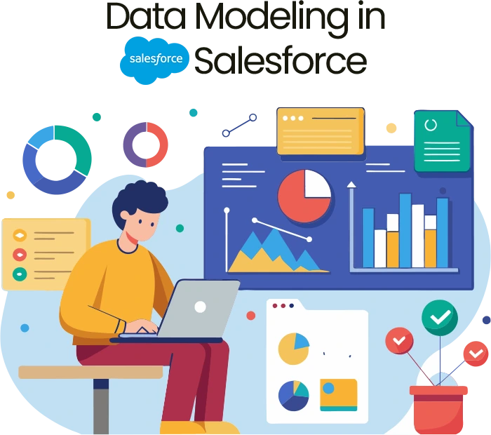Data modeling in Salesforce: relationships and structures for effective data management.