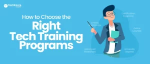 A guide on selecting the best tech training programs for your career growth and skill development.