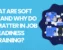 What are soft skills and its importance in job readiness training.