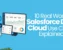10 Real World Salesforce Data Cloud Use Cases Explained. Salesforce logo, data cloud icon, and devices with data.